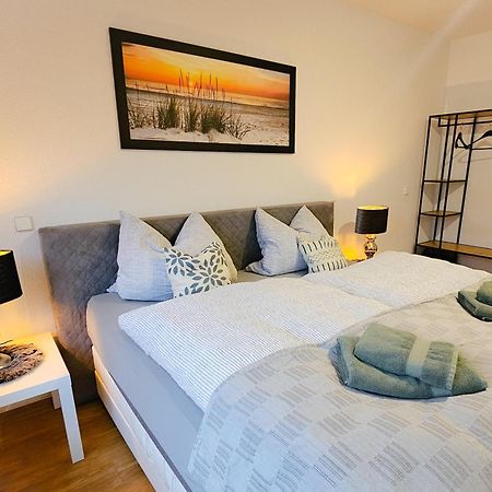 Ecocube Apartment2 Meppen14, Balkon, Kueche, Waschmaschine Bagian luar foto
