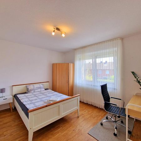 Ecocube Apartment2 Meppen14, Balkon, Kueche, Waschmaschine Bagian luar foto