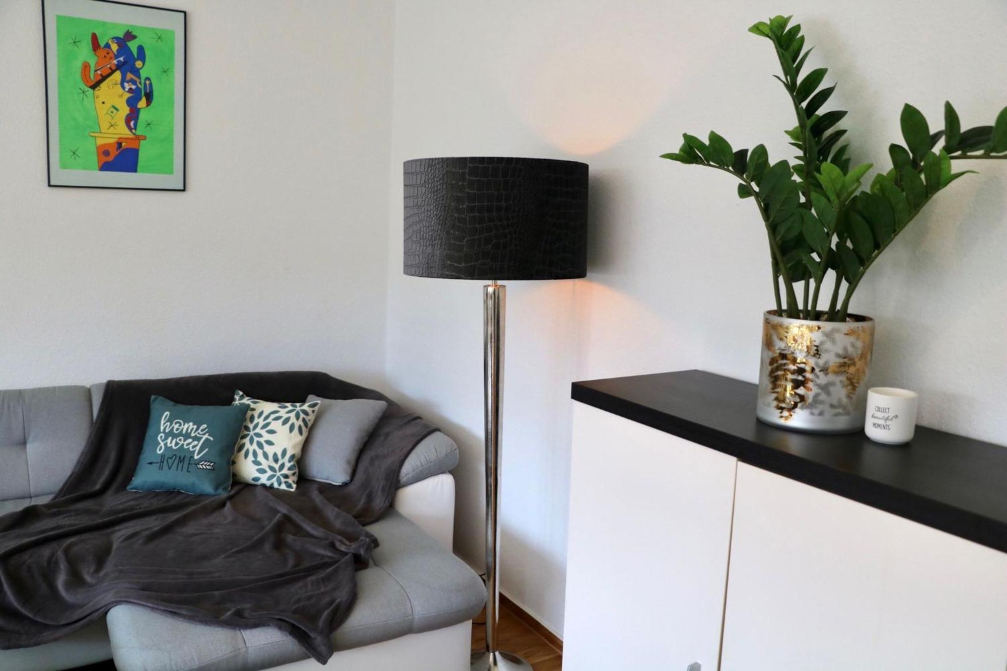 Ecocube Apartment2 Meppen14, Balkon, Kueche, Waschmaschine Bagian luar foto
