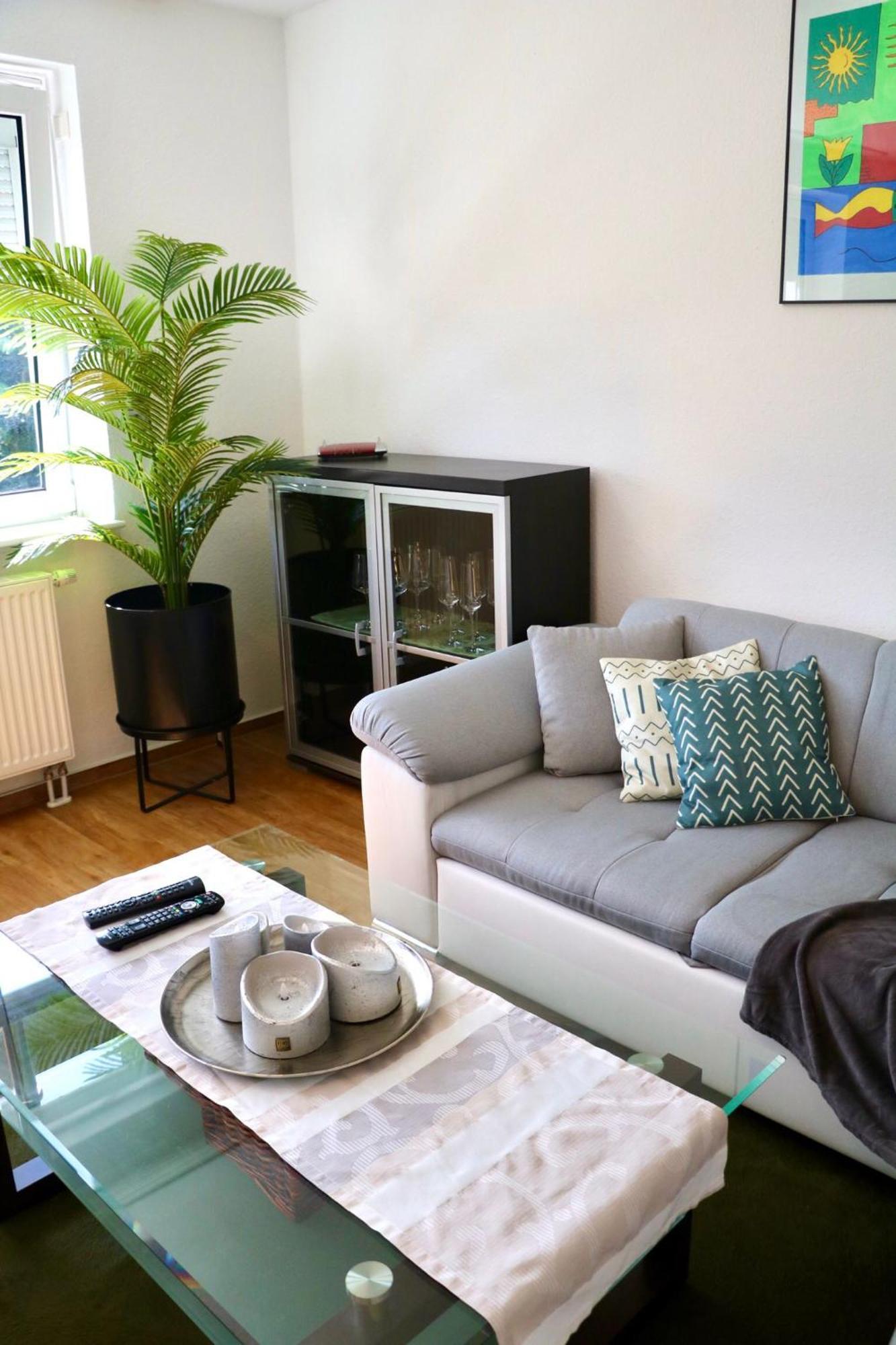 Ecocube Apartment2 Meppen14, Balkon, Kueche, Waschmaschine Bagian luar foto