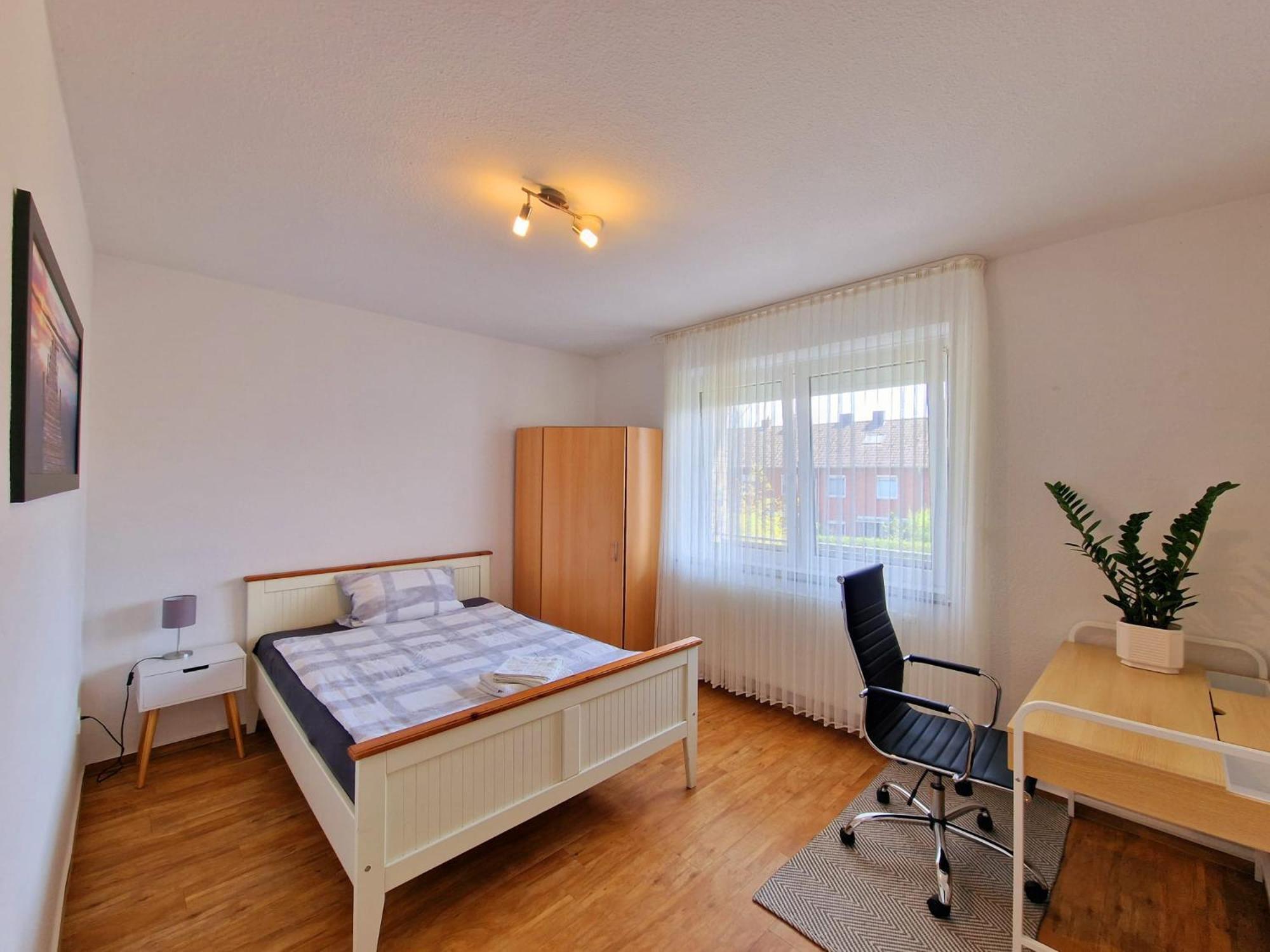 Ecocube Apartment2 Meppen14, Balkon, Kueche, Waschmaschine Bagian luar foto