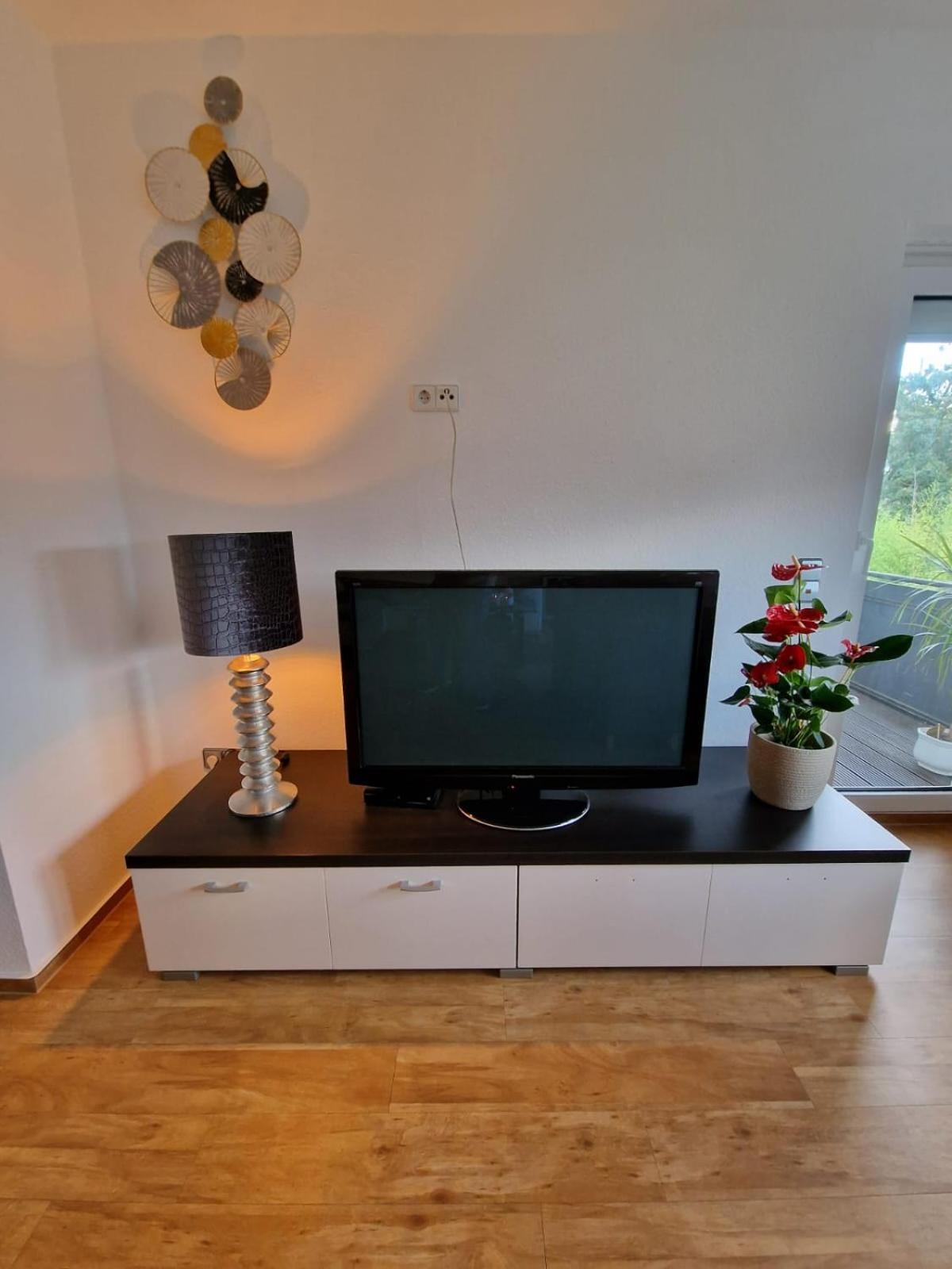 Ecocube Apartment2 Meppen14, Balkon, Kueche, Waschmaschine Bagian luar foto
